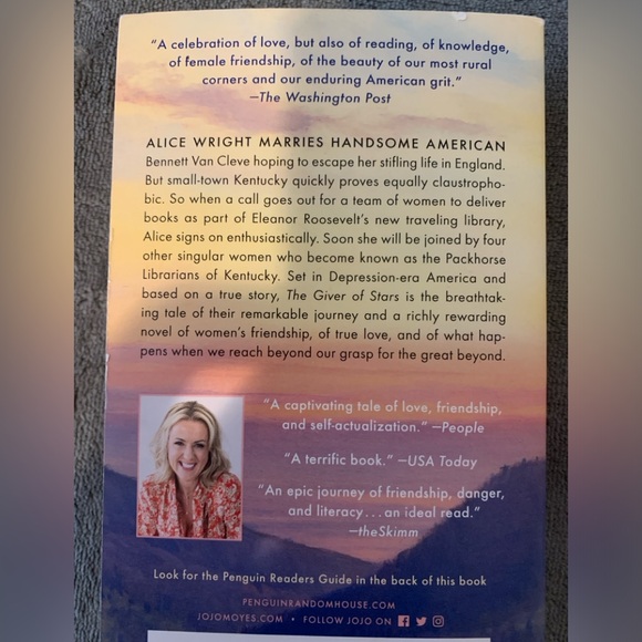 The Giver of Stars by Jojo Moyes - Picture 2 of 2